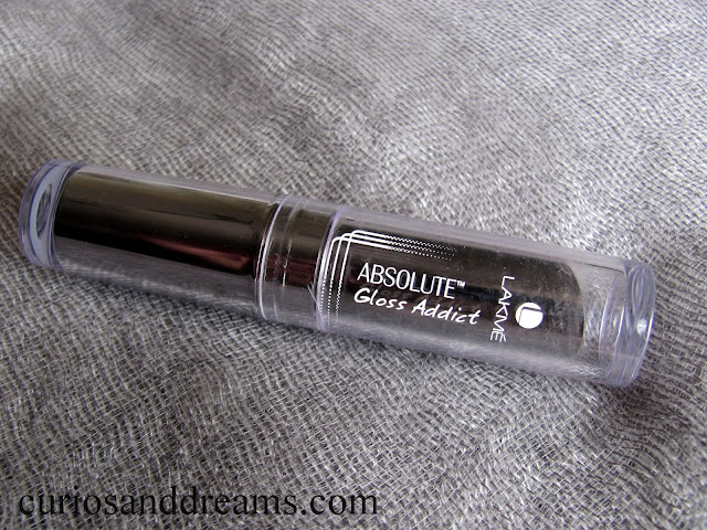 Lakme Absolute Gloss Addict Lipstick review, Lakme Absolute Gloss Addict Lipstick Bare Beige review