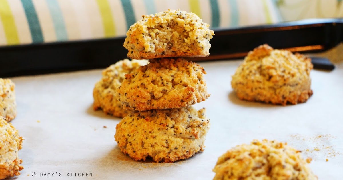 GLUTENSİZ CHIA�LI KURABİYE VE Bİ� KÜÇÜK MERHABA Damy�s Kitchen