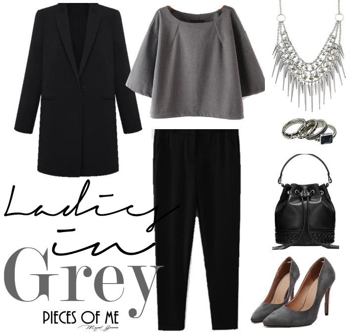 Black and Grey Look Pieces Of Me