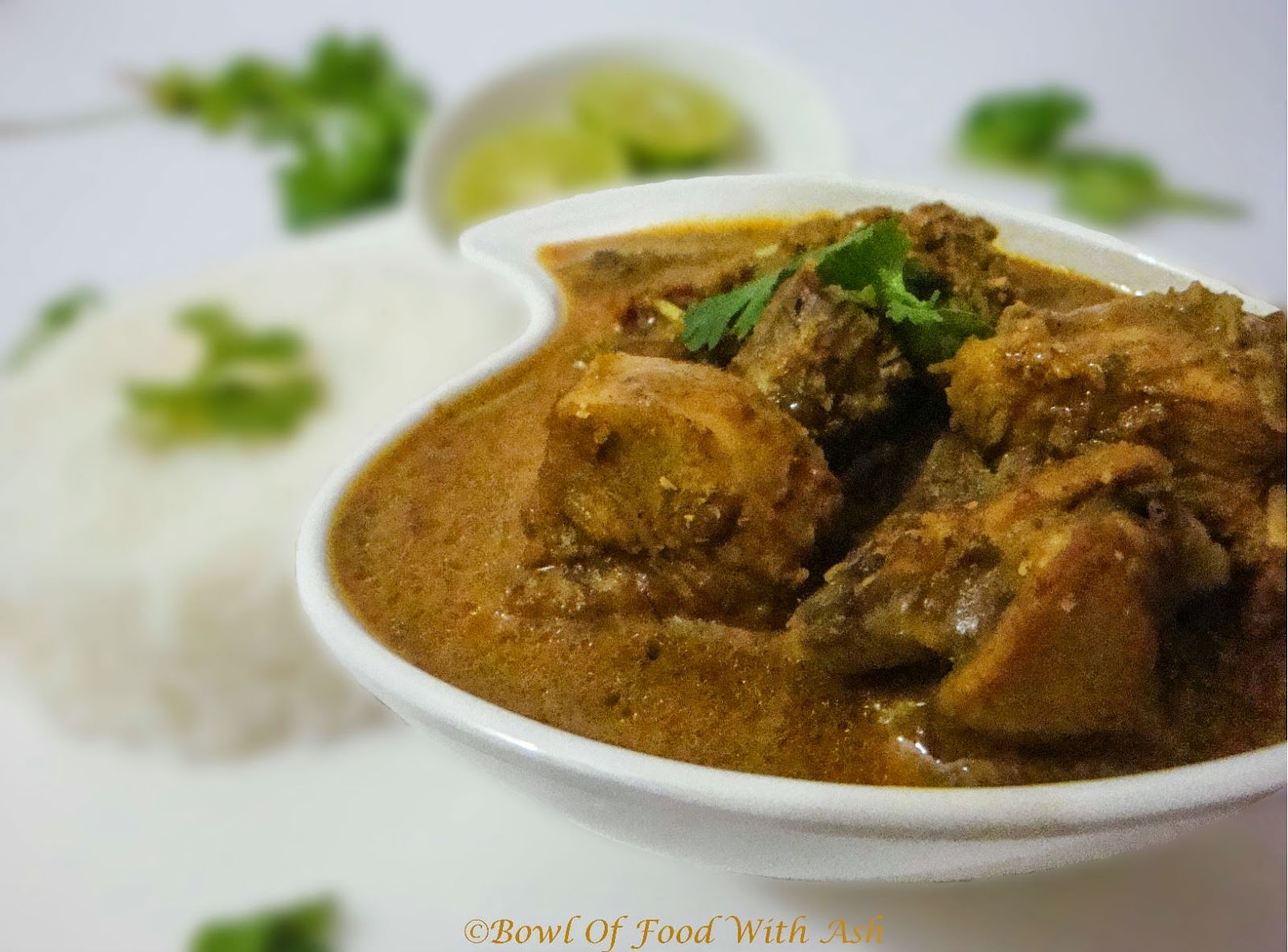 Chicken Curry (using coconut)