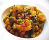 Chickpea Mixed Vegetable Poriyal