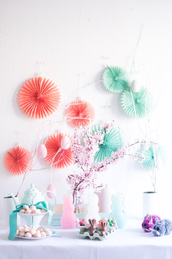 Ideas para una decoración mesa de pascua diy