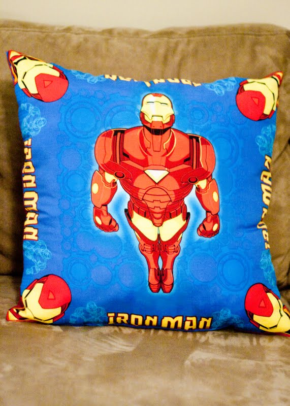 head above water Superhero pillows