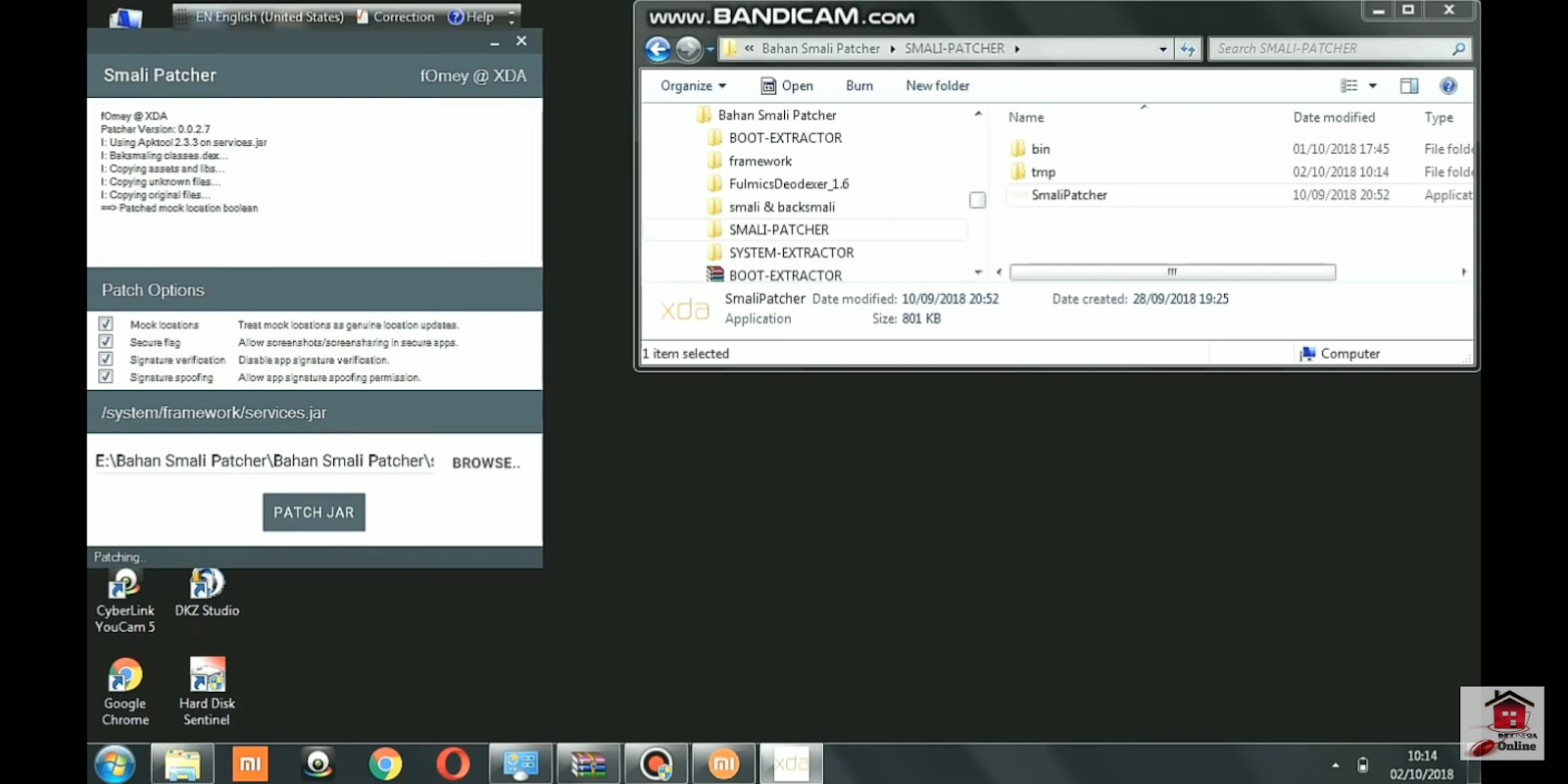 Cara membuat smali patcher dnslockq