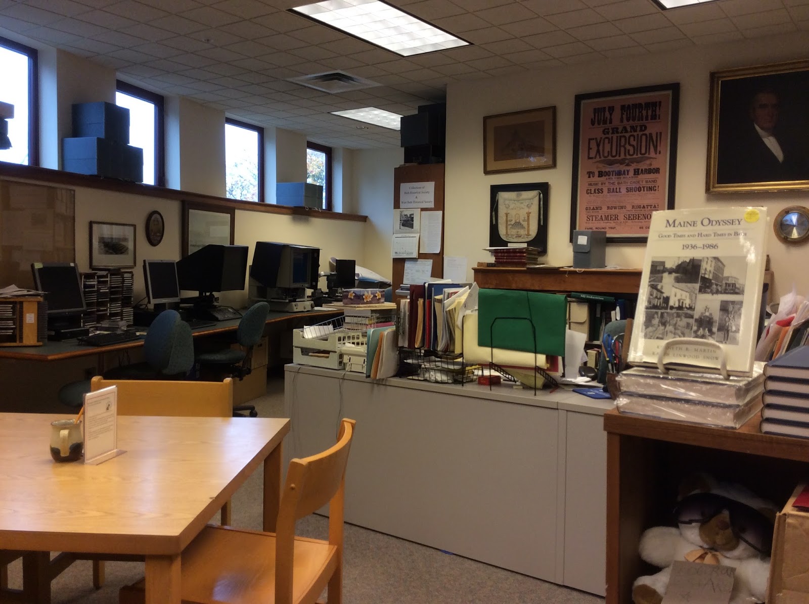 Life From The Roots Patten Free Library, Bath, Maine Sagadahoc