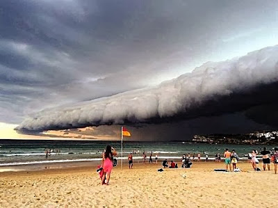 Impresionante tormenta apocaliptica