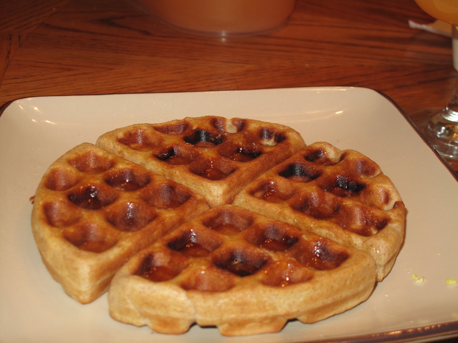 BJ Brinker's Home Cooking HEALTHIER WAFFLES