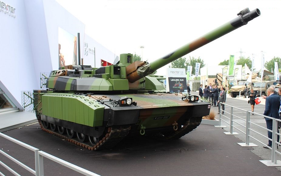 Defensa y Armas El ejército francés ordenará 100 tanques modernizados Leclerc XLR en el