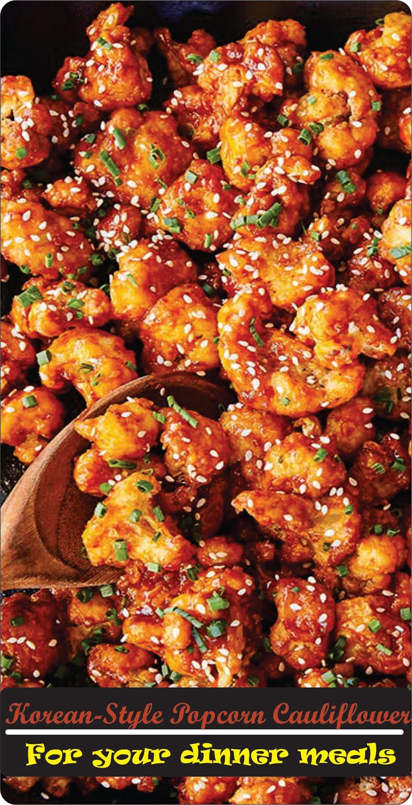 KoreanStyle Popcorn Cauliflower Recipe Spesial Food