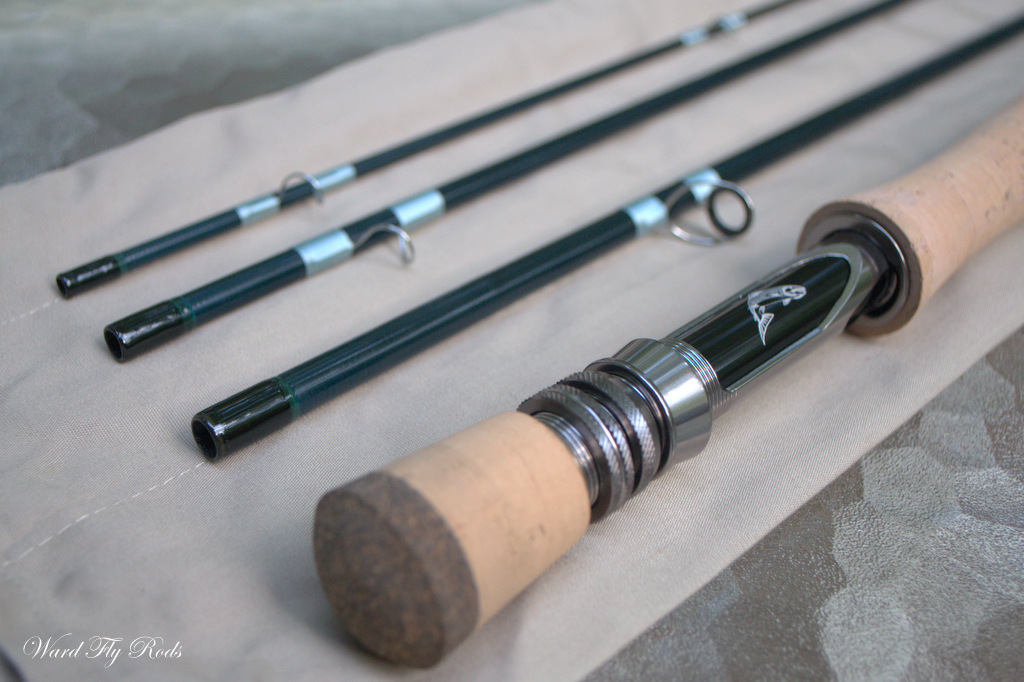 Ward Fly Rods Build 2 IM8 6wt Fly Rod Wraps Complete