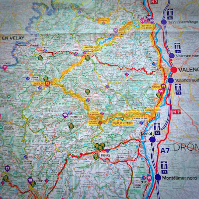 French Village Diaries cycling Ardeche Dolca Via Via Rhôna