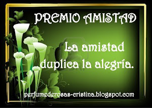 PREMIO AMISTAD (CRISTINA).