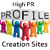 Top high pr profile creation website list with live url