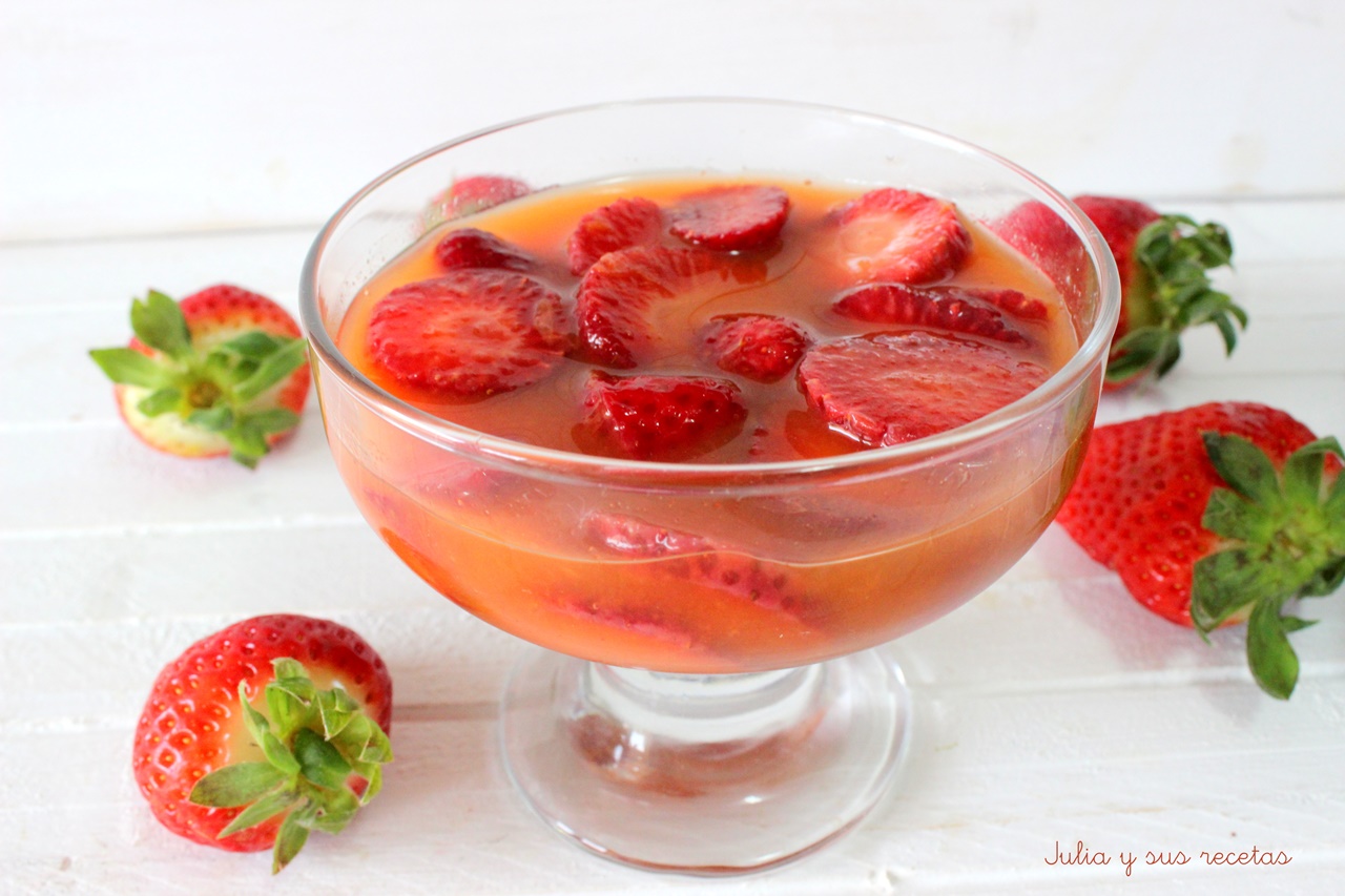 JULIA Y SUS RECETAS Fresas con