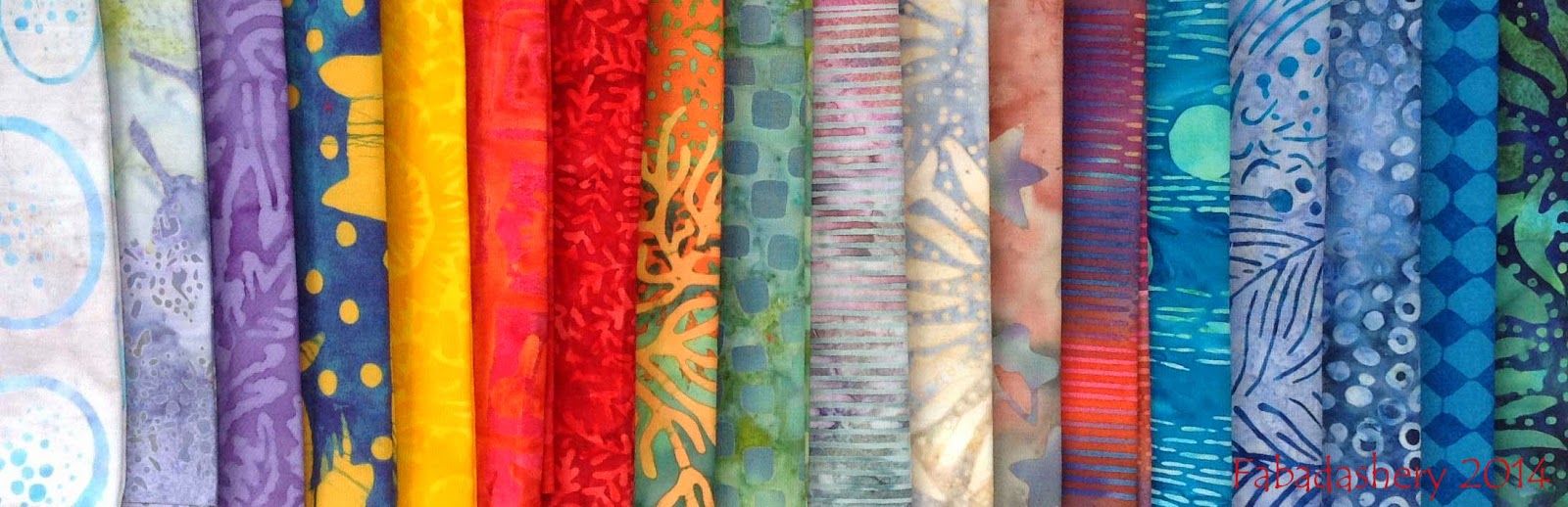 Giveaway Prize - 18 FQs of Batik Fabric