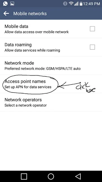 How to configure Camtel Cameroon APN for 4G Internet on PHONE