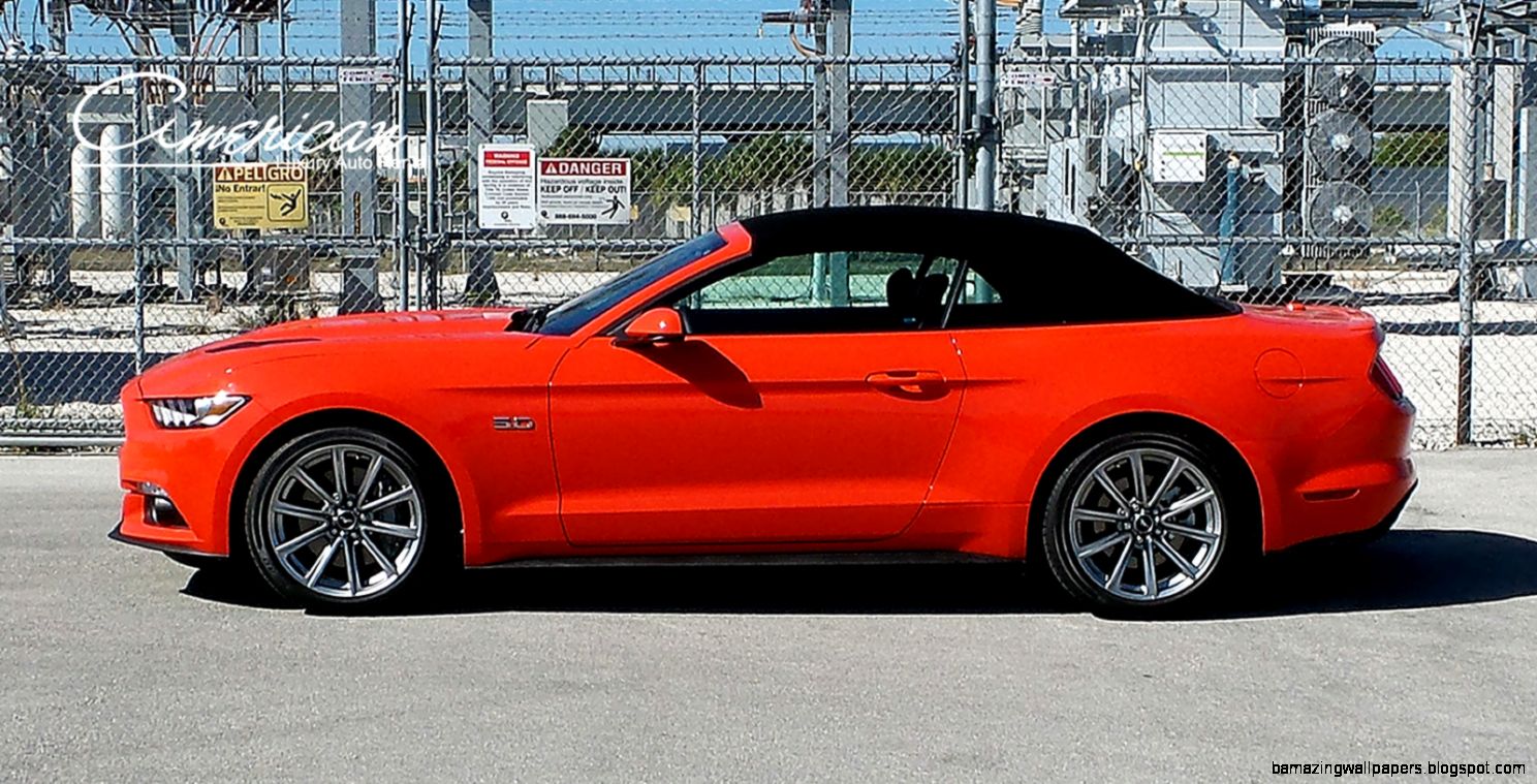 2015 Ford Mustang Convertible Rental Car