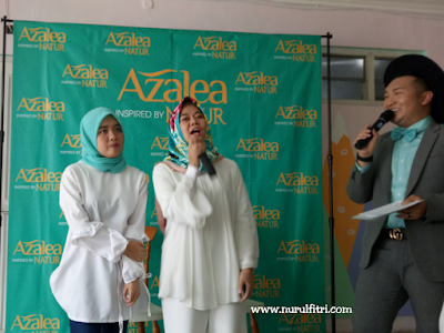 azalea hijab shampoo with bandung hijab blogger