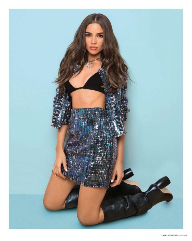 Olivia Culpo Covers The Daily - Stylish Starlets