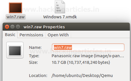 convert virtual machine raw images forensics QEMU-img