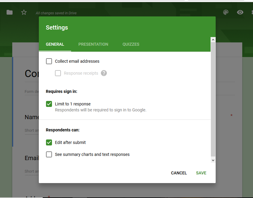 How to create contact form for blogger with Google Docs - How To With