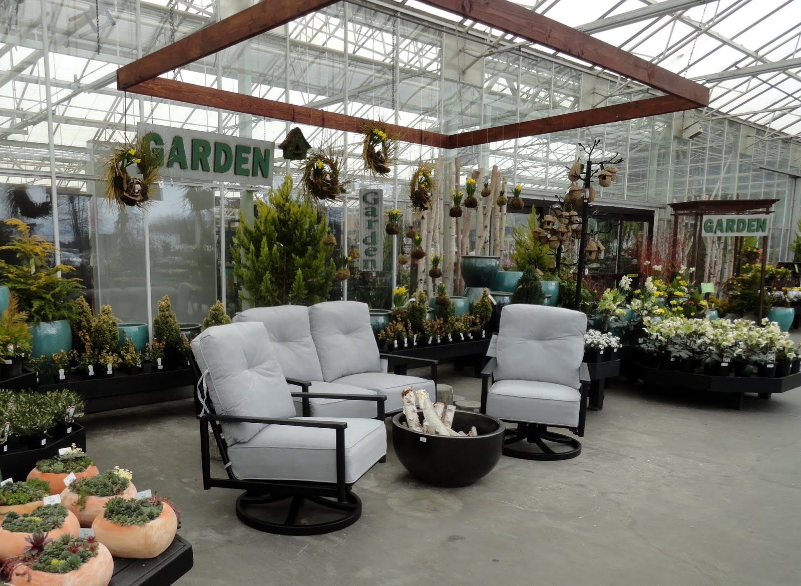 danger garden nursery visits on the way to Seattle...