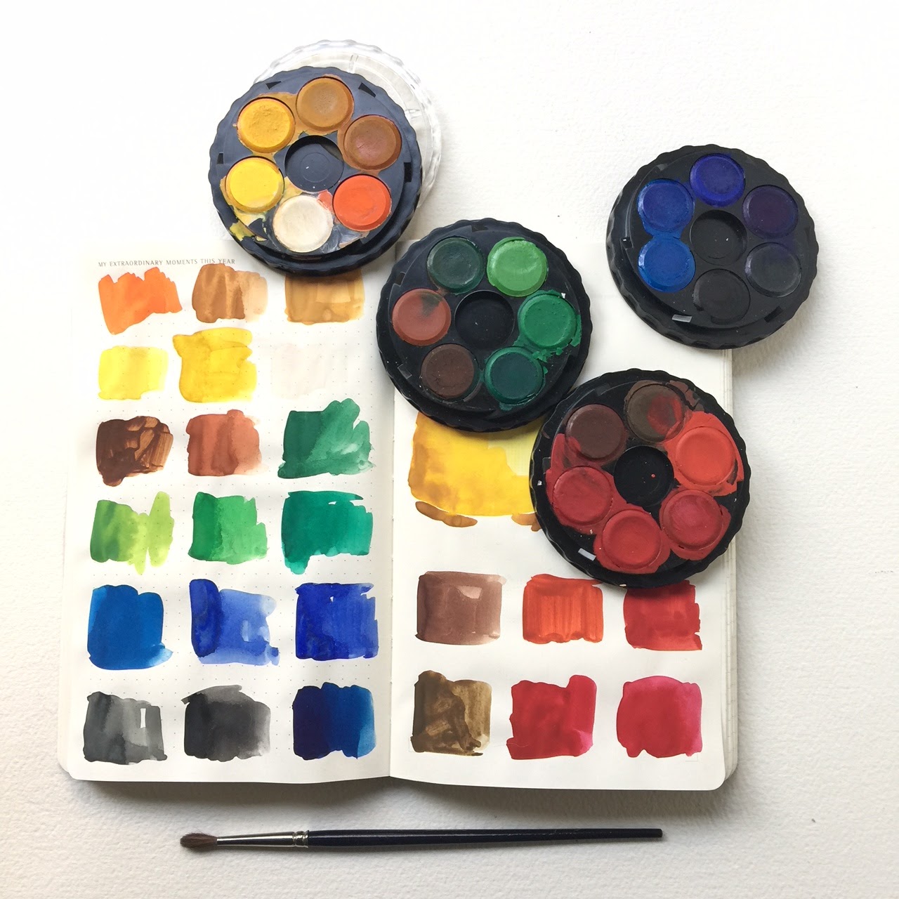 Isabelle Kessedjian La gouache qui s'emboîte