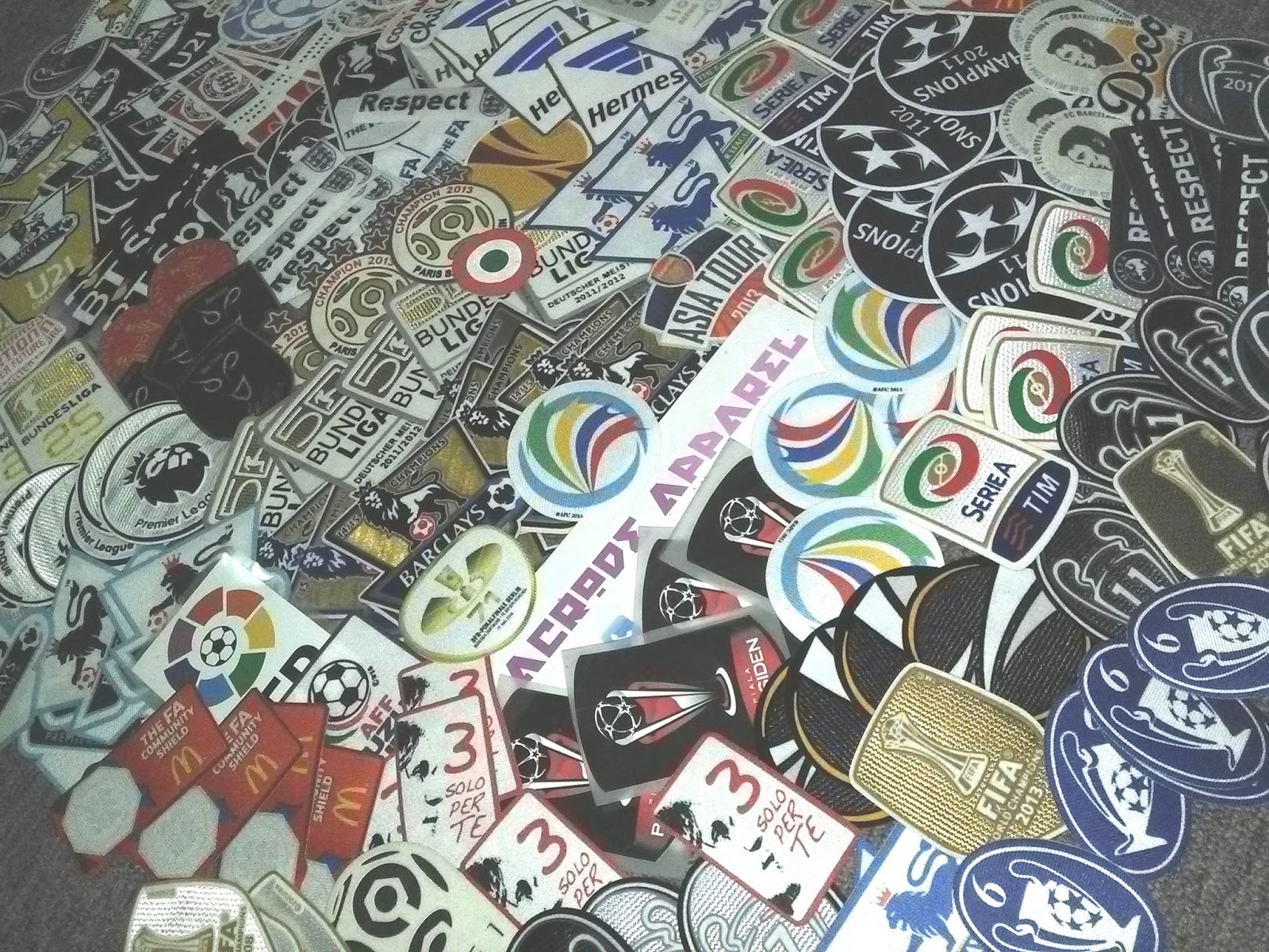 PATCH JERSEY / EMBLEM JERSEY / FOOTBALL PATCH / FOOTBALL BADGE / SOCCER