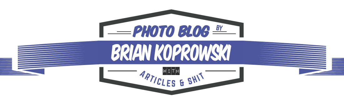 Brian Koprowski Photography: Photo Journal