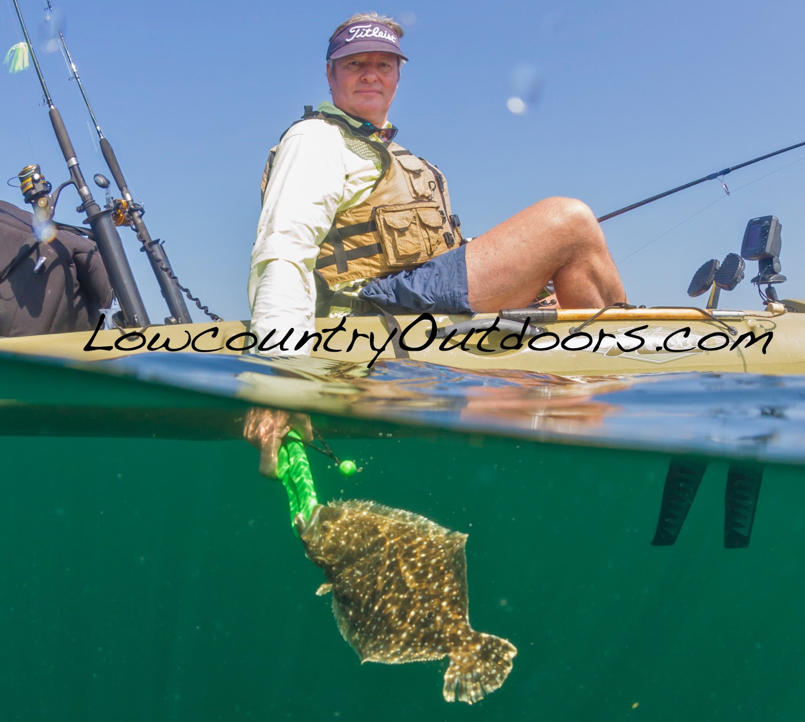 Lowcountry outdoors Kayak Fishing book shares HowTo tips
