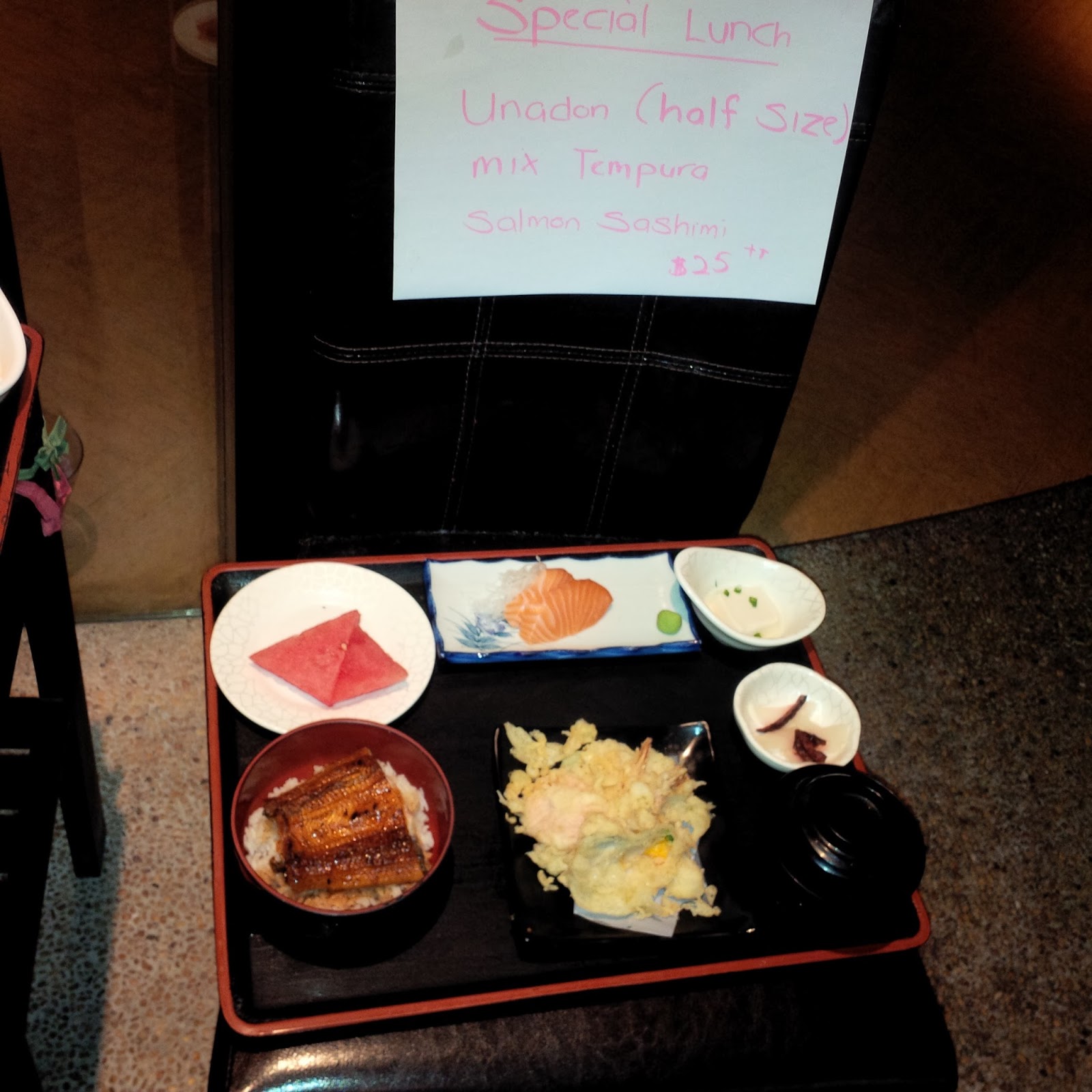 TheArcticStar's Tales Lunch at Oan Japanese Restaurant Raffles Quay