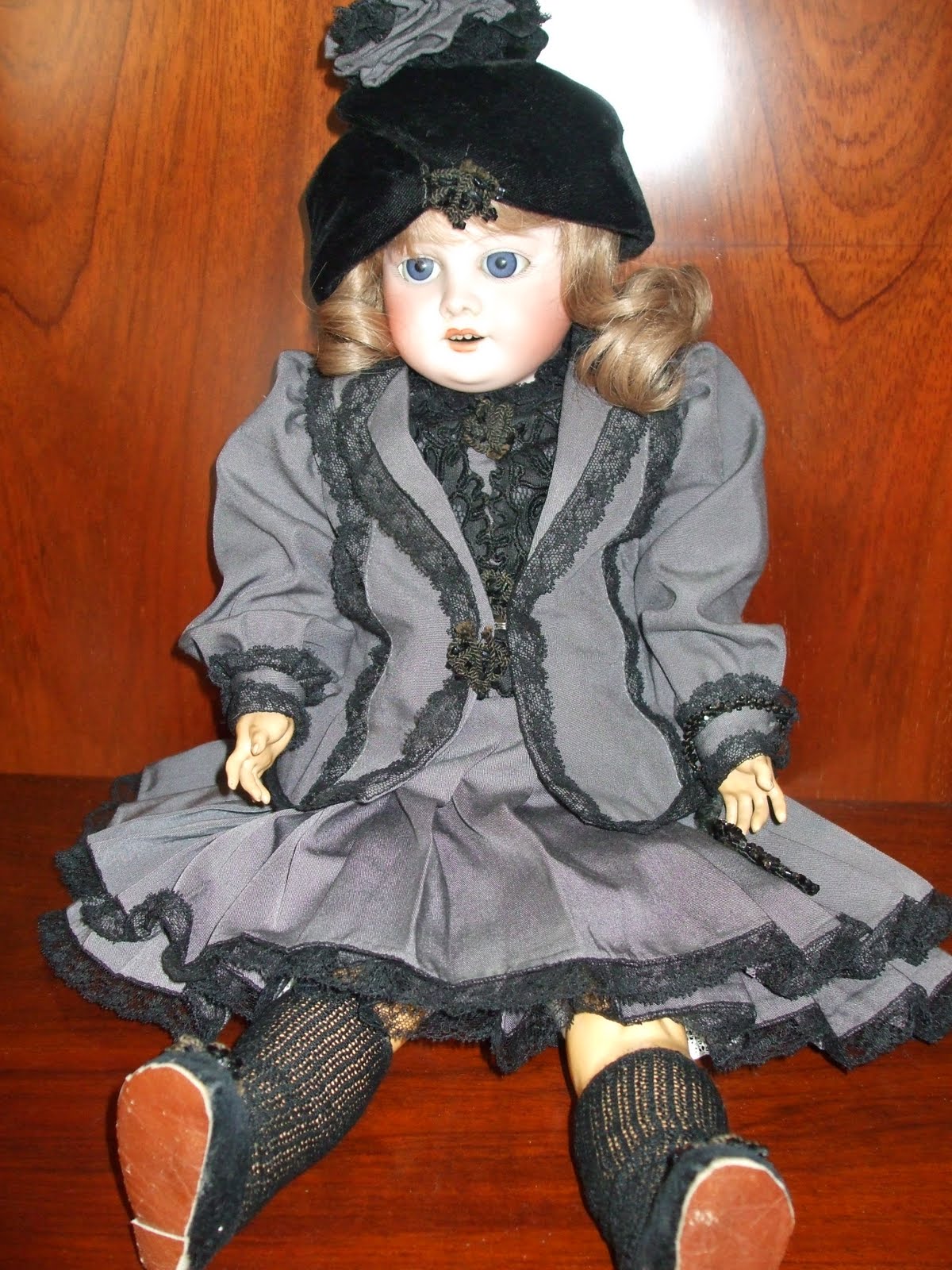 muñeca grande antigua
