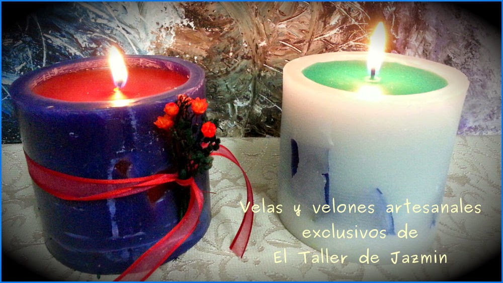 velas y velones artesanales-eltallerdejazmin