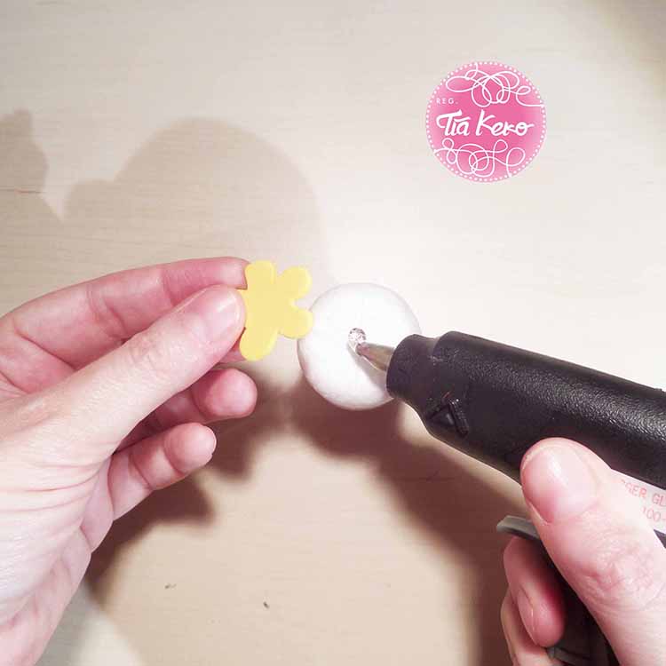 Tía Keko manualidades niños sellos