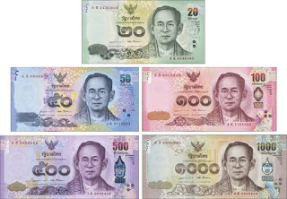 gambar uang thailand