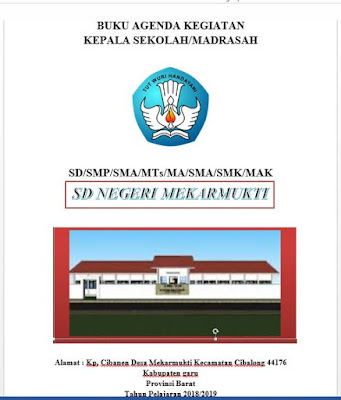 Buku Agenda Kegiatan Kepala Sekolah, https://bloggoeroe.blogspot.com/