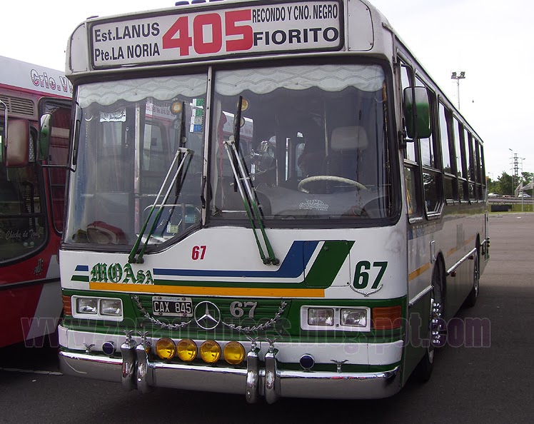 Colectibus Zona de Buses LINEA 405