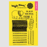 Tribal Bear Stamp Set