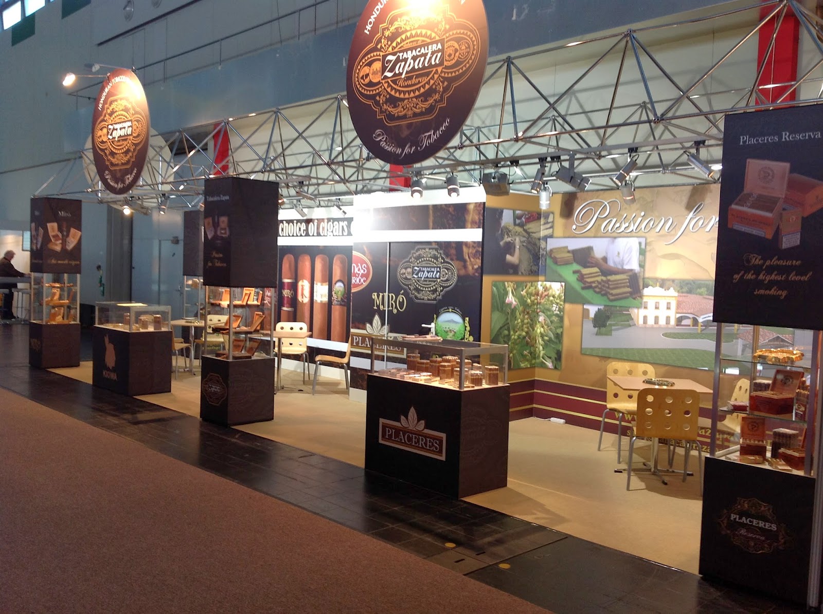 Rocio Palomino Porfolio Feria del Tabaco Intertabak 2012 Alemania