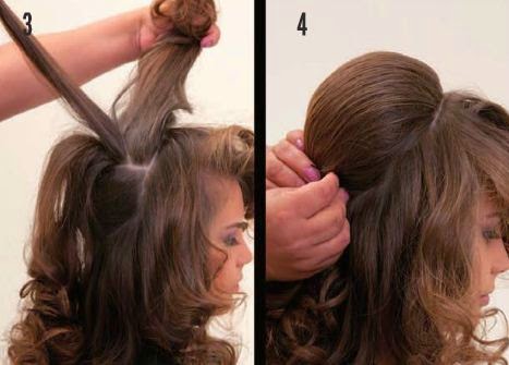 Peinado femenino con ondas DIY ~ Manoslindas.com