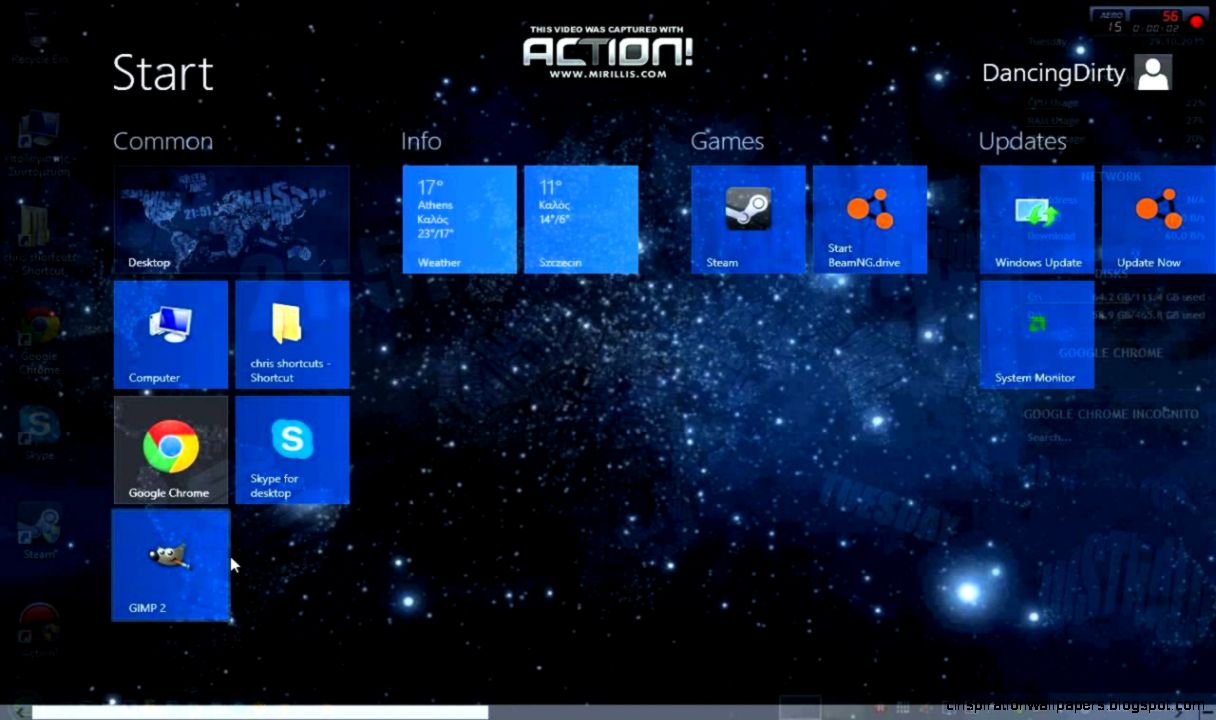 animated gif windows 8 metro transparent background   YouTube
