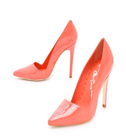 Alice + Olivia, shoes, coral, fashion