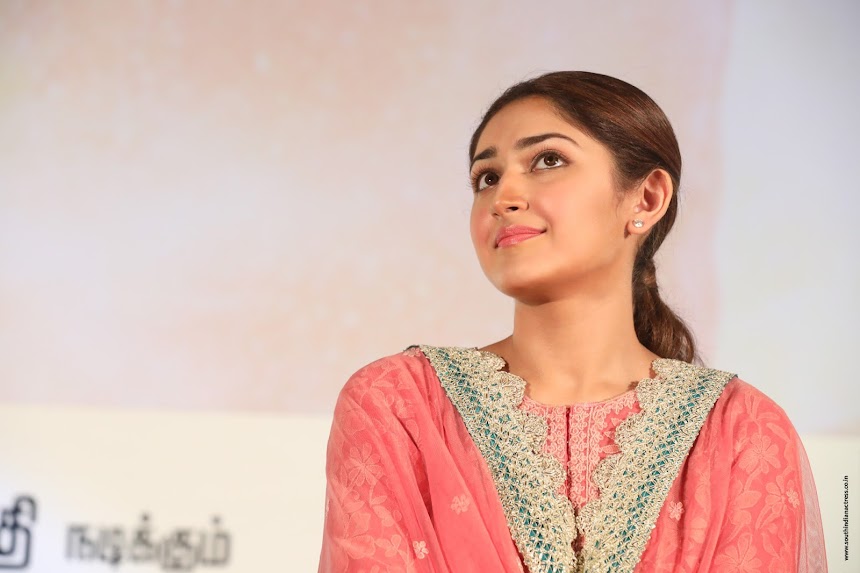 Sayyeshaa Saigal at Junga movie audio launch