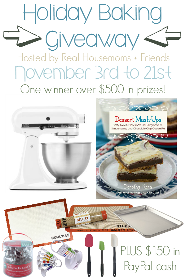 Holiday Baking Giveaway!  Over $500 worth of prizes.  One winner! 