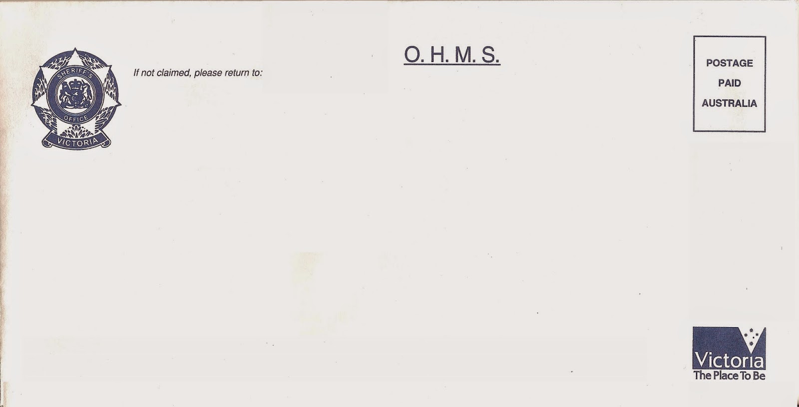 Corporate Australia Sheriff OHMS