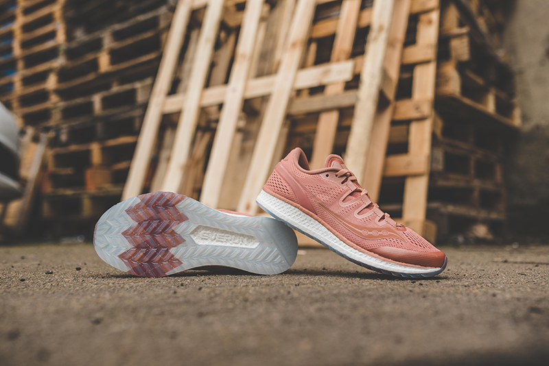 saucony freedom iso dusty rose