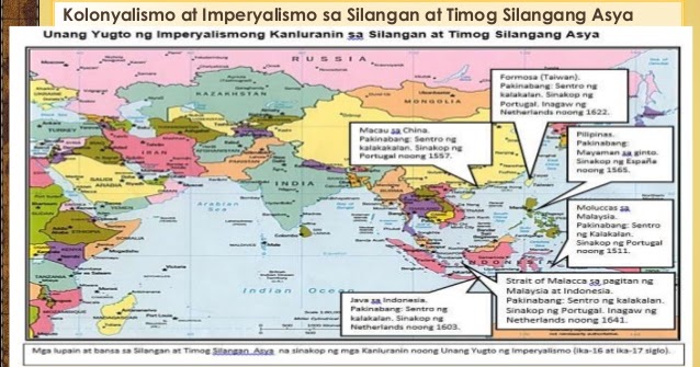 Kolonyalismo at Imperyalismo sa Silangan at Timog Silangang Asya