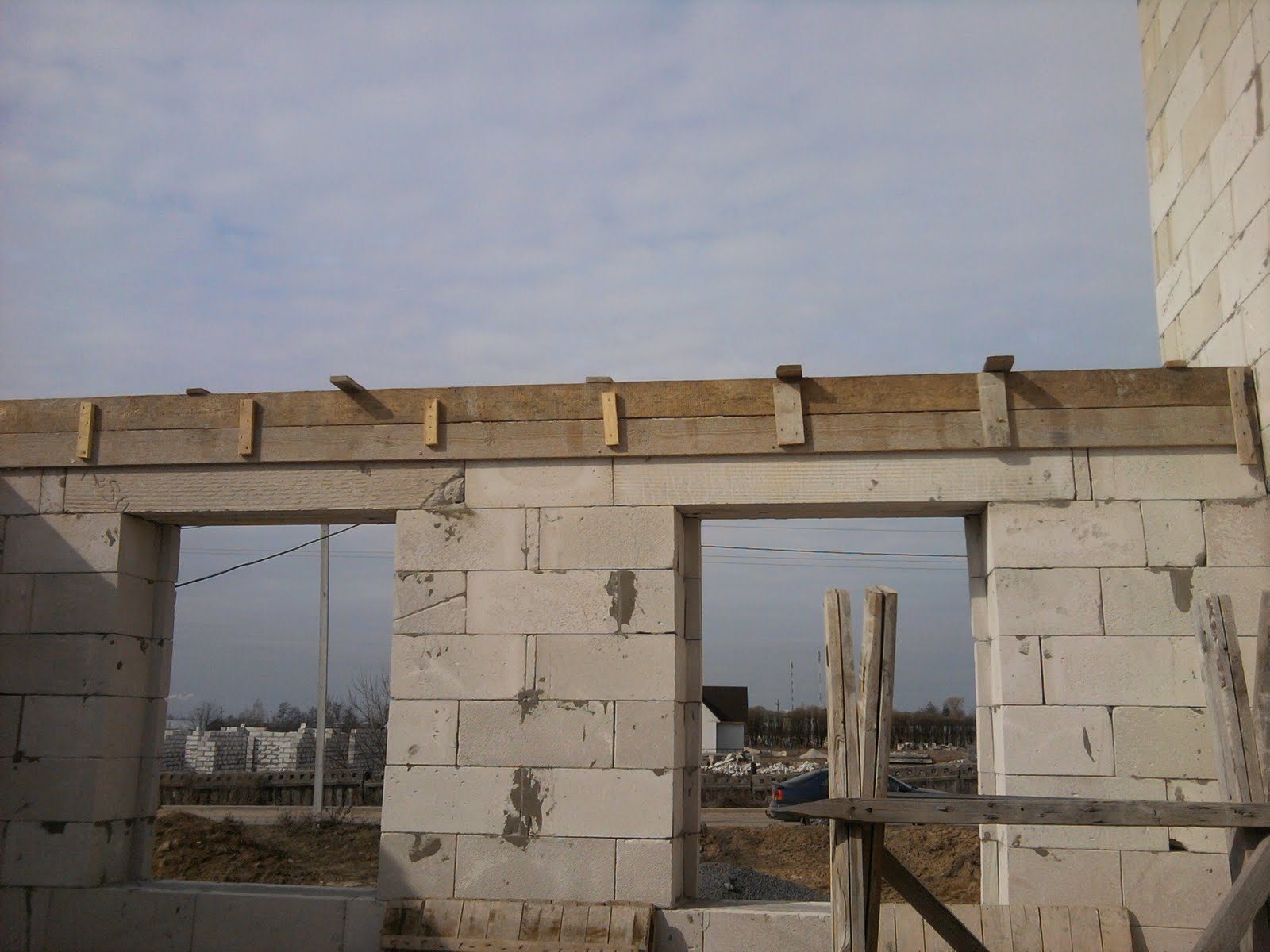 Дневник моей стройки: Монолитный пояс гостинной