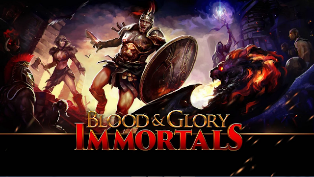 لعبة الأكشن الرائعة BLOOD & GLORY IMMORTALS للأندرويد بالمجان