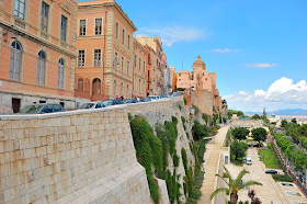 The old town of Castello stands above modern Cagliari